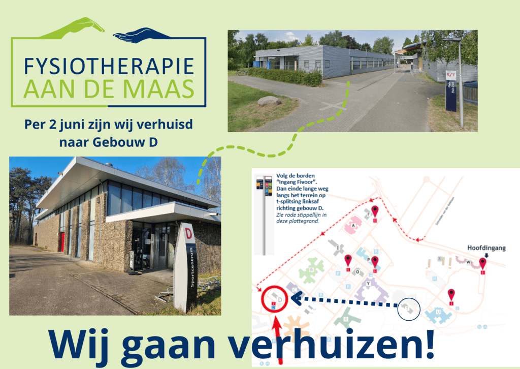 Verhuizen Fysiotherapie Aan de Maas in Poortugaal