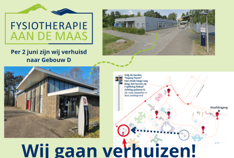 Verhuizen Fysiotherapie Aan de Maas in Poortugaal