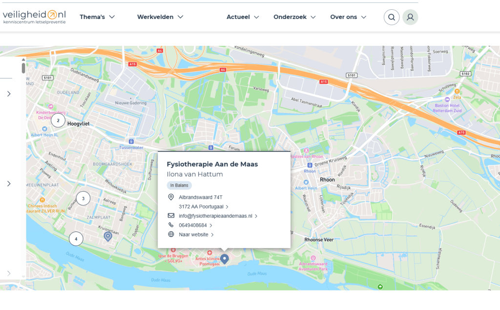 VeiligheidNL kaart