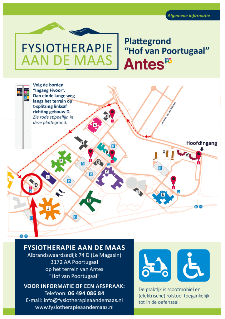 Plattegrond Hof van Poortugaal mei 2025